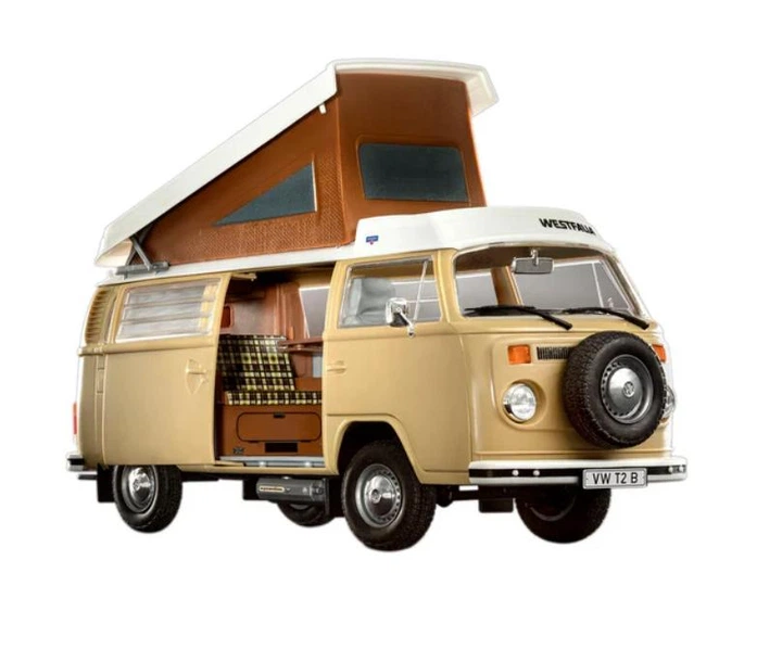 Збірна модель 1:24 фургон Volkswagen T2 Camper Easy Click Revell 07676 - изображение 8