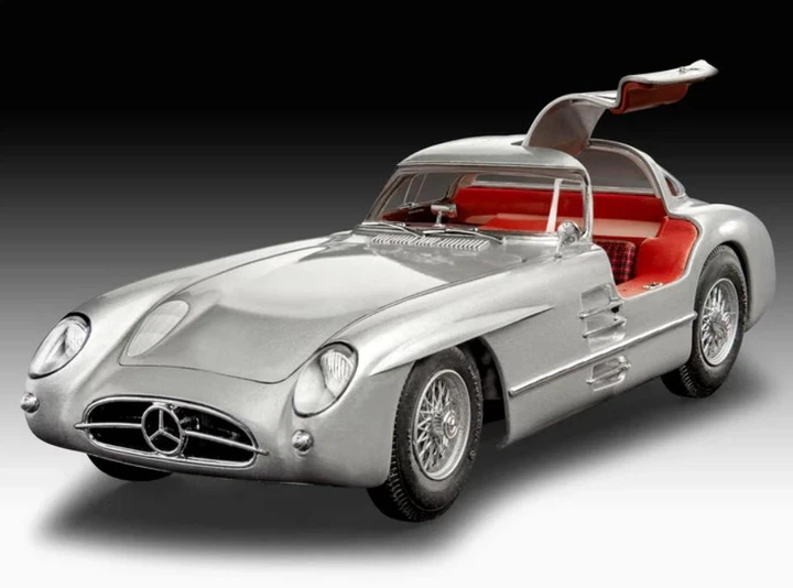 Збірна модель 1:24 автомобіль Mercedes-Benz 300 SLR 70th Anniversary Revell 05633 - зображення 10