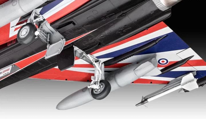 Збірна модель 1:48 літак винищувач Eurofighter Typhoon „Black Jack“ Revell 03820 - изображение 8
