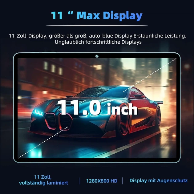 Планшет 11" COLORROOM C5 6+6/128Gb 8 ядер Android 14 8000 mAh Голубой (102181167) - Уценка - Фото 5 Планшет 11" COLORROOM C5 6+6/128Gb 8 ядер Android 14 8000 mAh Голубой (102181167) - Уценка - изображение 5