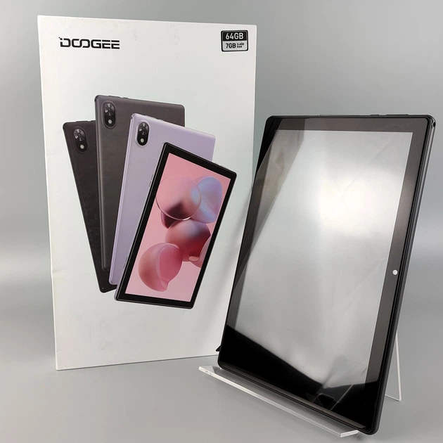 Планшет 10.1" DOOGEE U9 (3+4)/64Gb 4 ядра Android 14 5060 mAh Серый Б/В - изображение 9