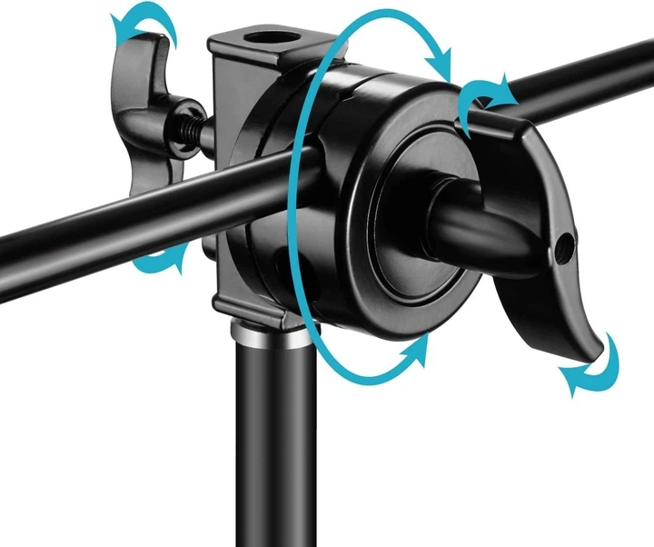 Штатив для студійного світла Neewer 2-Pack Studio Light Stands Black Б/В - Фото 5 Штатив для студійного світла Neewer 2-Pack Studio Light Stands Black Б/В - зображення 5
