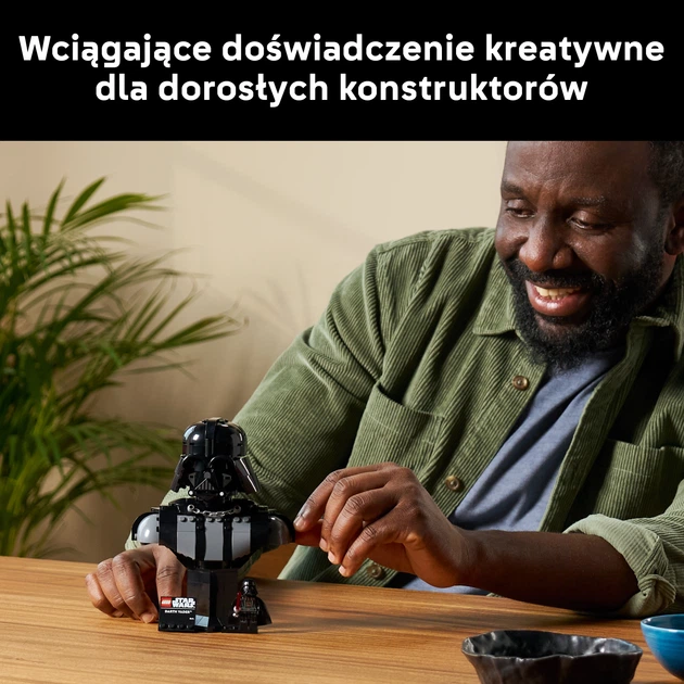 Zestaw klocków LEGO Star Wars Popiersie Dartha Vadera 349 elementów (75439) - obraz 4