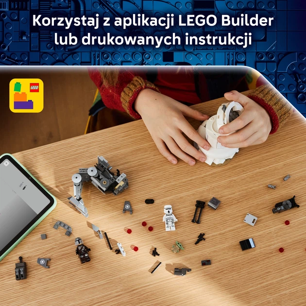 Zestaw klocków LEGO Star Wars Atak AT-RT 297 elementów (75444) - obraz 7
