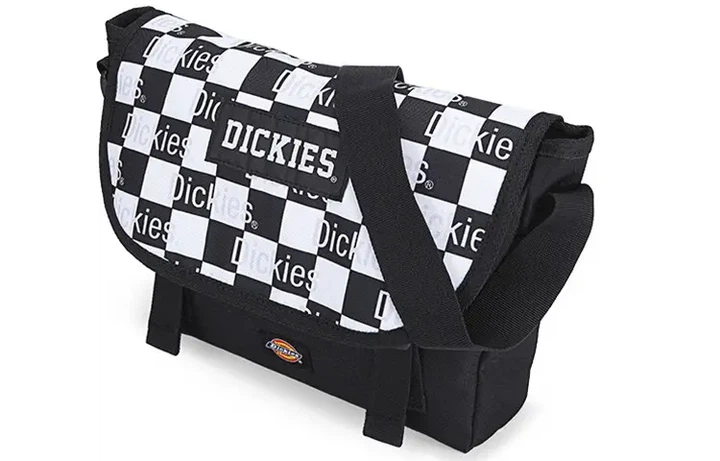 Сумка через плечо Dickies в черно-белом цвете. - изображение 3
