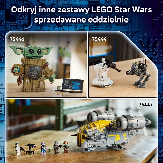 Zestaw klocków LEGO Star Wars Anzellański statek gwiezdny 701 element (75445) - Zdjęcie 8 Zestaw klocków LEGO Star Wars Anzellański statek gwiezdny 701 element (75445) - obraz 8