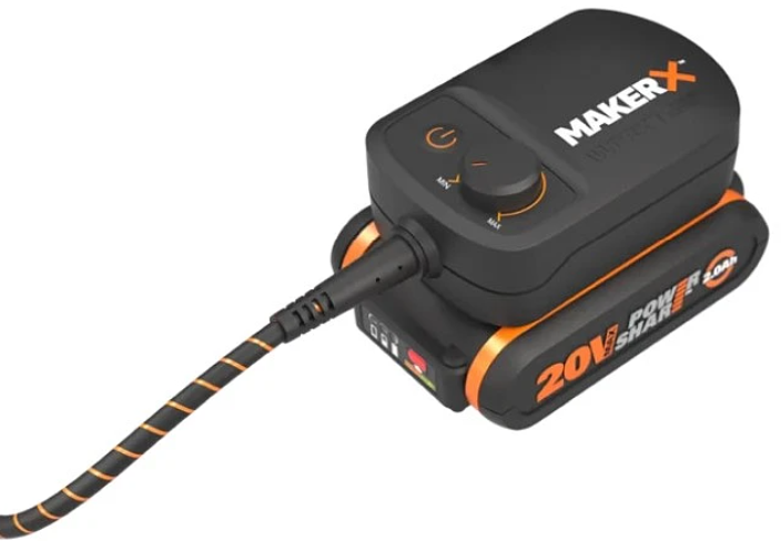 Mini szlifierka Worx MakerX WX739 Wielofunkcyjna z akcesoriami (6943475869908) - obraz 6
