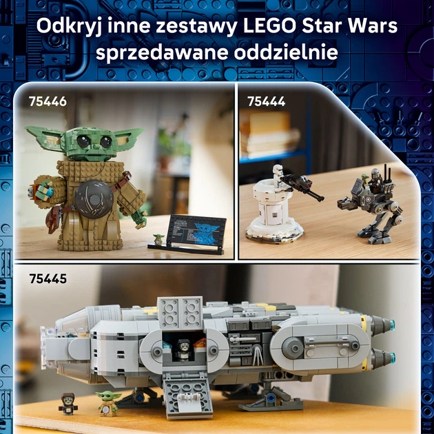 Zestaw klocków LEGO Star Wars Brzeszczot 930 elementów (75447) - Zdjęcie 8 Zestaw klocków LEGO Star Wars Brzeszczot 930 elementów (75447) - obraz 8