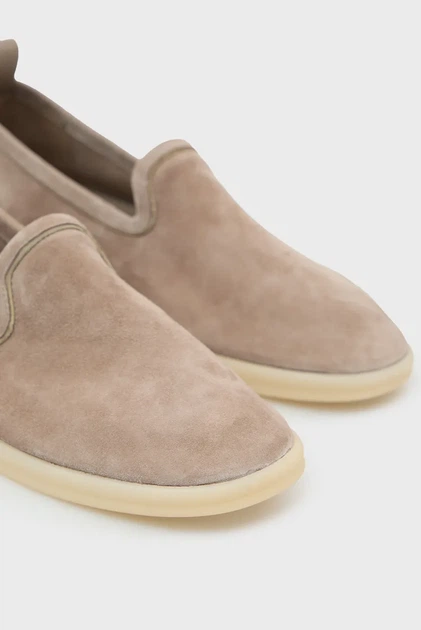 Жіночі бежеві замшеві сліпони Melissa PRPY 37 PRSLT1444W - изображение 2