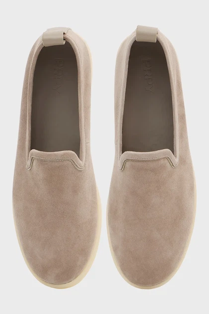 Жіночі бежеві замшеві сліпони Melissa PRPY 37 PRSLT1444W - изображение 4
