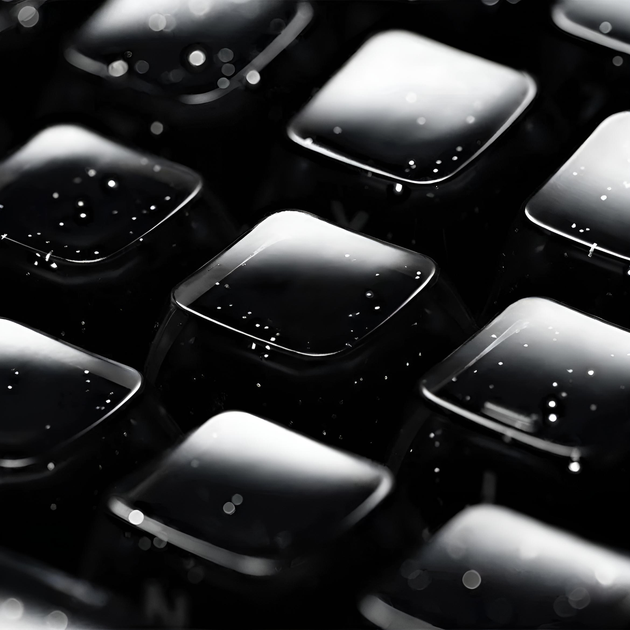 Набір кейкапів XVX Starry Night Black — 123 клавіші, глянсові, PBT+PC, профіль ASA/OEM - зображення 3