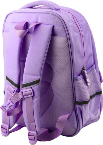 Plecak szkolny Lean Toys Kotek Fioletowy 41 x 30 x 16 cm 20 l (5905991043744) - obraz 2