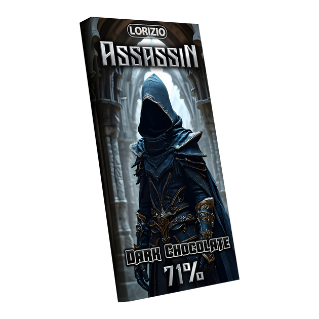Шоколад черный Lorizio 71% "ASSASSIN" 100 г - изображение 2