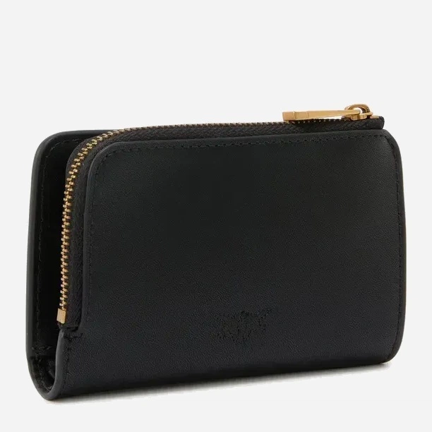 Гаманець жіночий шкіряний Pinko Mini Wallet 106206A0F1 Z99Q Чорний (800070357048) - зображення 2