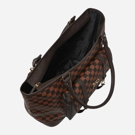Torebka shopper damska duża Sprayground Spec Ops Pixel Emboss 910T7455NSZ Brązowa (800070340842) - obraz 4