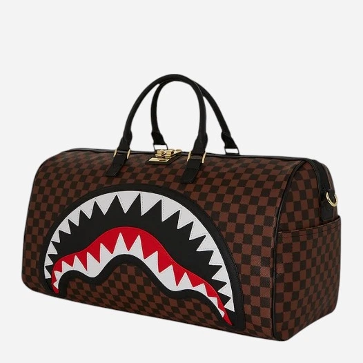 Torba podróżna Sprayground Sawtooth Sharks In Paris 910D7836NSZ Brązowa (800070347815) - obraz 4
