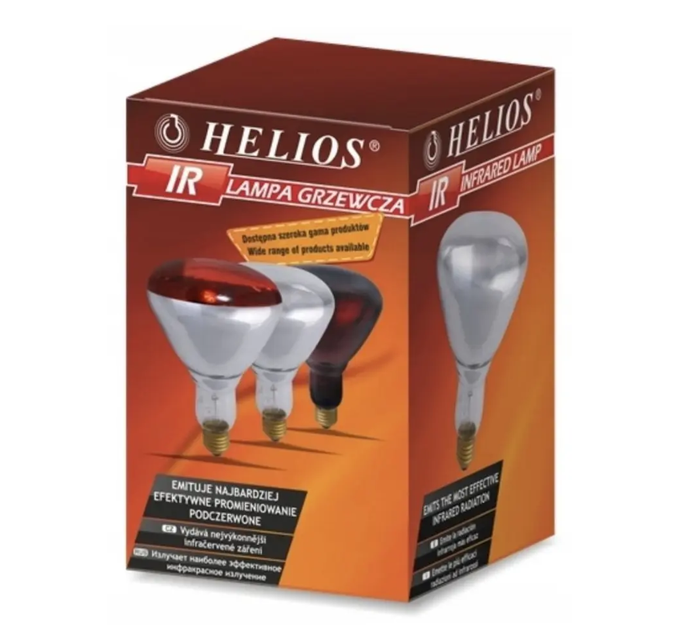 Гріюча біла лампа Helios потужністю 175 Вт - зображення 2