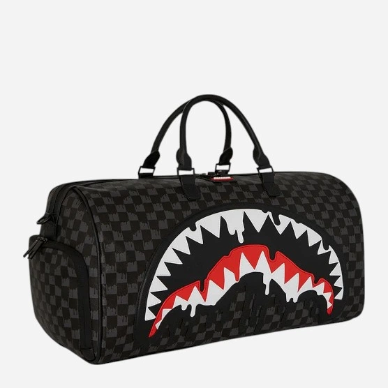 Torba podróżna Sprayground Dripping Sharks In Paris 910D7966NSZ Szara (800070347814) - obraz 3