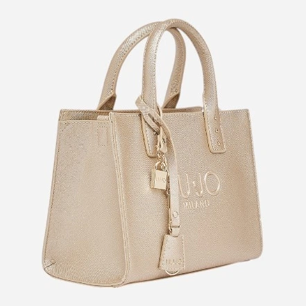 Сумка крос-боді жіноча зі штучної шкіри маленька Liu Jo AA6150ES029 90048 Золотиста (800070353790) - зображення 4