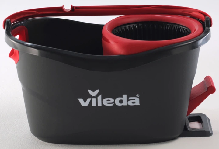 Набор для уборки Vileda TURBO 2in1 Microfibre 163422 – швабра + ведро с отжимом, микрофибра, для всех типов полов - Фото 8 Набор для уборки Vileda TURBO 2in1 Microfibre 163422 – швабра + ведро с отжимом, микрофибра, для всех типов полов - изображение 8