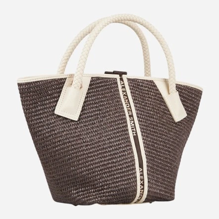 Torebka shopper damska ALEXANDER SMITH Lauren Small ABBDLRWS-B172-DBN Brązowa (800070355443) - obraz 3