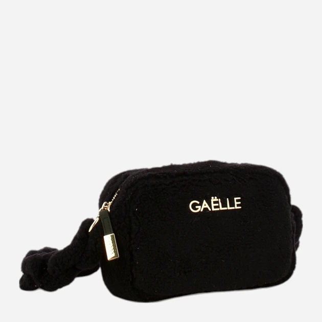 Сумка крос-боді жіноча тканинна маленька GAELLE GAACW02413 NE01 Чорна (800070347709) - зображення 3