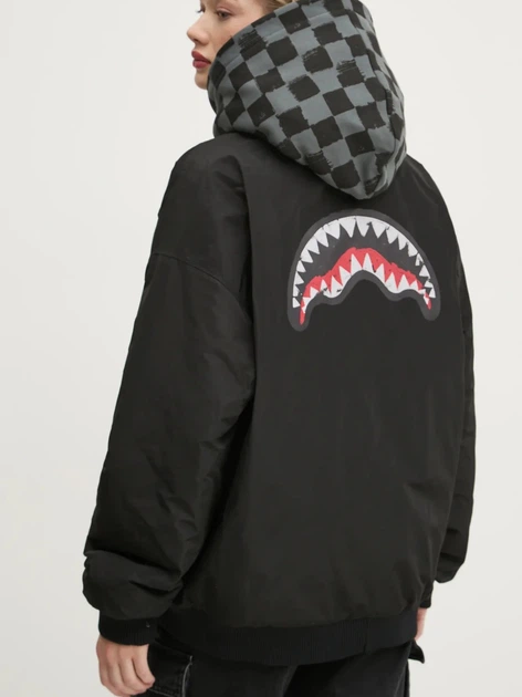 Вітрівка чоловіча Sprayground Grey Sip Vanquish SP610 M Сіра (800070332424) - зображення 2