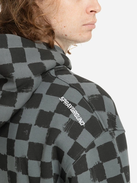 Bluza z kapturem męska Sprayground Grey Sip Vanquish SP611 L Szara (800070332428) - obraz 2