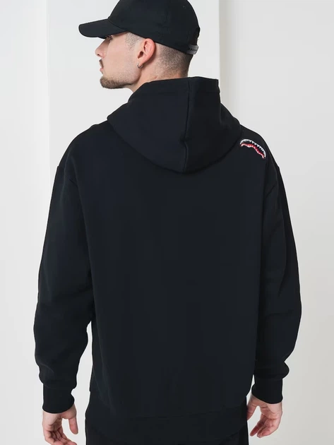 Худі чоловіче Sprayground Shaded Embroidery SP677 S Чорне (800070332438) - зображення 4