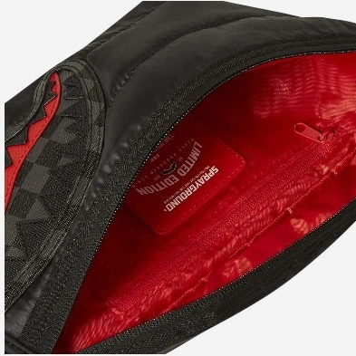 Torebka nerka na pas materiałowa Sprayground Savvy 910B6857NSZ Czarna (800070333197) - obraz 4