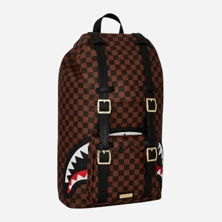 Plecak miejski Sprayground Sawtooth Sharks In Paris Hills 910B7835NSZ Brązowy (800070347824) - obraz 3