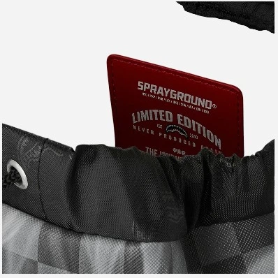Plecak miejski Sprayground Sip N' Smoke Hills 910B8220NSZ Czarny (800070353665) - obraz 6