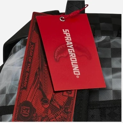 Plecak miejski Sprayground Sip N' Smoke Hills 910B8220NSZ Czarny (800070353665) - obraz 7