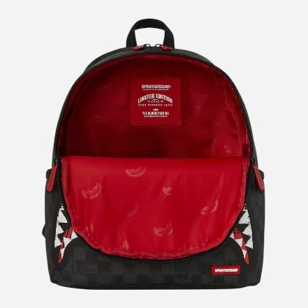 Plecak miejski Sprayground Scribble Shark Savage 910B8226NSZ Czarny (800070353668) - obraz 5