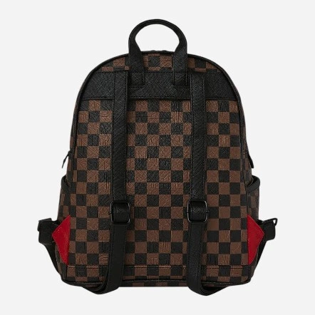 Plecak miejski Sprayground Check 2 Emboss Savage 910B8233NSZ Brązowy (800070353671) - obraz 2