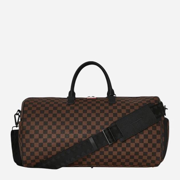 Torba podróżna Sprayground Machine Francaise 910D7490NSZ Brązowa (800070340828) - obraz 2