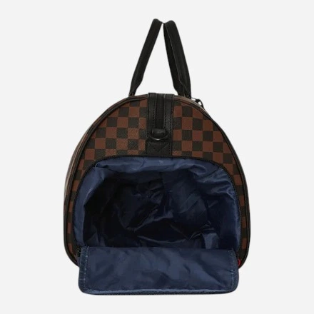 Torba podróżna Sprayground Machine Francaise 910D7490NSZ Brązowa (800070340828) - obraz 5