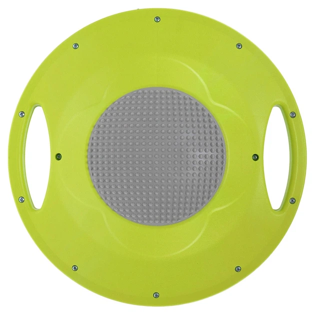 Диск балансировочный балансборд BALANCE BOARD Zelart FI-9664 Салатовый-серый - изображение 5
