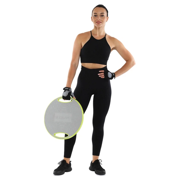 Диск балансировочный балансборд BALANCE BOARD Zelart FI-9664 Салатовый-серый - изображение 14