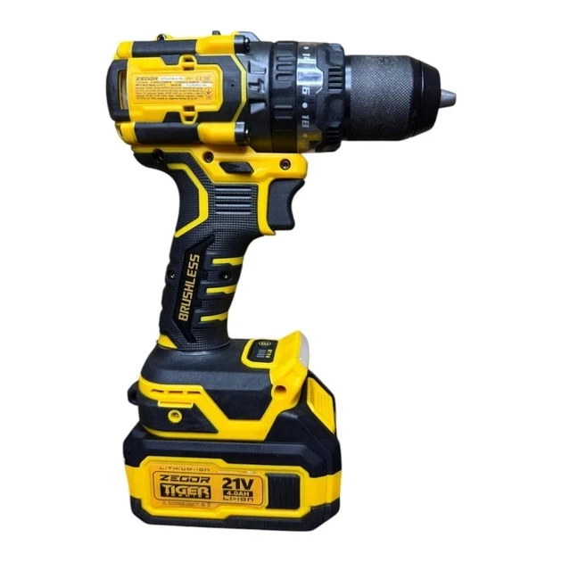 Шуруповерт аккумуляторный ударный ZEGOR CDTG-21BLH-100 - Фото 4 Шуруповерт аккумуляторный ударный ZEGOR CDTG-21BLH-100 - изображение 4