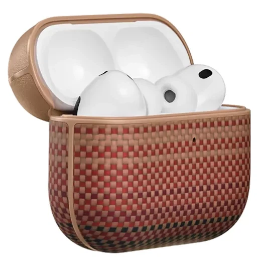 Карбоновий чохол Pitaka Aramid Fiber Magnetic Case Sunset для AirPods Pro 3 (2025) (APM2502) - Фото 1 Карбоновий чохол Pitaka Aramid Fiber Magnetic Case Sunset для AirPods Pro 3 (2025) (APM2502) - зображення 1