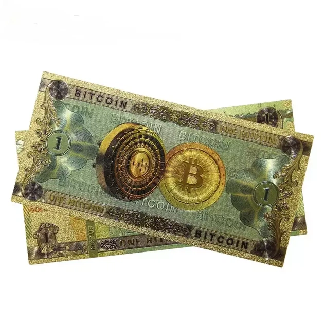 Сувенирная банкнота 100 Биткоинов (Bitcoin, BTC) в подарок. - Фото 4 Сувенирная банкнота 100 Биткоинов (Bitcoin, BTC) в подарок. - изображение 4