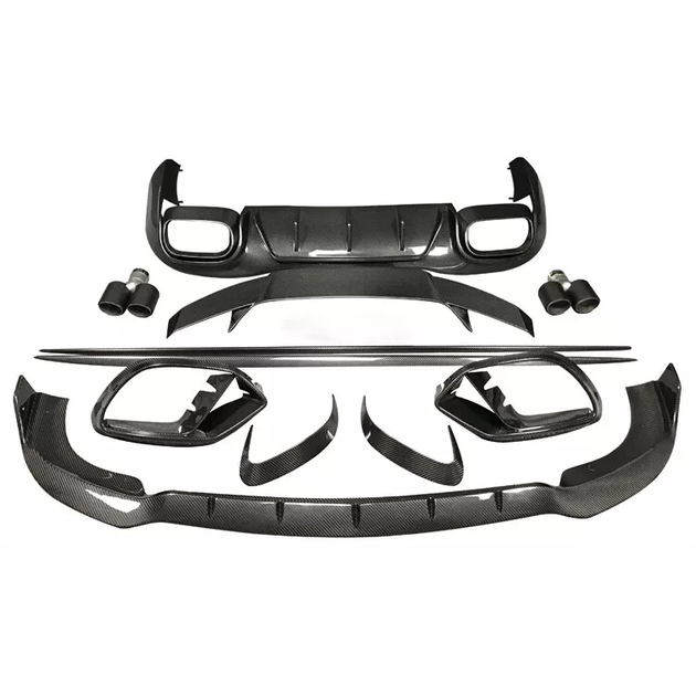 Комплект обвеса BRB Carbon V1 (для GT53 2018-2022) для Mercedes AMG GT 4 X290 2018- гг - изображение 2