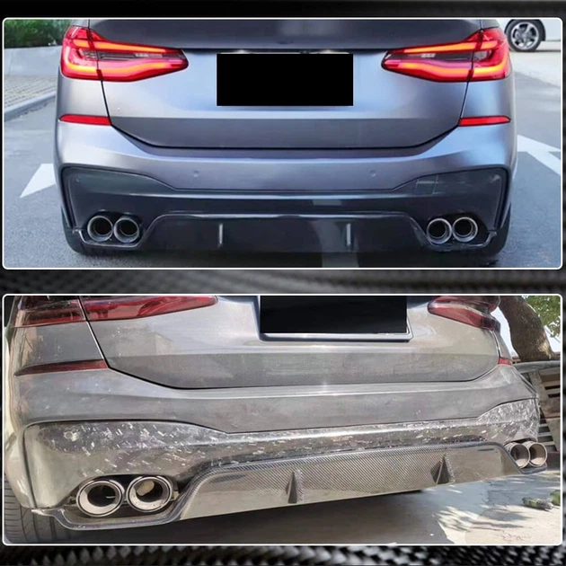 Диффузор заднего бампера V1 для M-Sport 2017-2020, Карбон для BMW 6 серия G32 2017- гг - Фото 4 Диффузор заднего бампера V1 для M-Sport 2017-2020, Карбон для BMW 6 серия G32 2017- гг - изображение 4