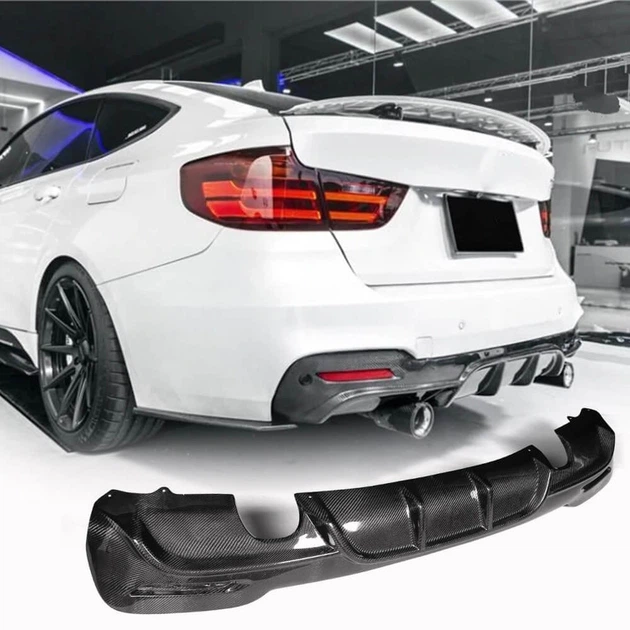 Диффузор заднего бампера V2 для M-Sport, Карбон для BMW 3 серия F34 2013–2020 гг - Фото 1 Диффузор заднего бампера V2 для M-Sport, Карбон для BMW 3 серия F34 2013–2020 гг - изображение 1