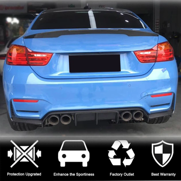 Дифузор заднього бампера V5 (для F82/F83, Карбон) для BMW 4 серія F32/F33/F36 2012-2020 рр - зображення 4