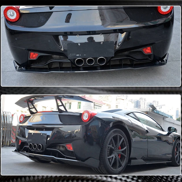 Спойлер V3 (2011-2013, Карбон) для Ferrari 458 Italia - изображение 5