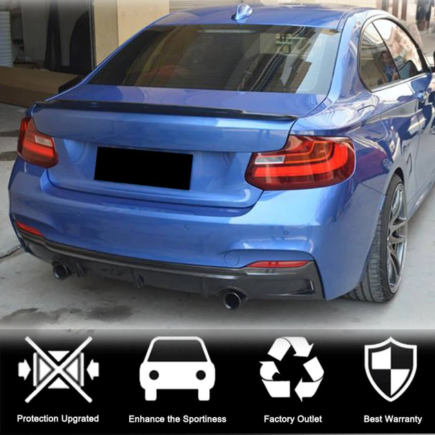 Задний диффузор V3 (для F22/F23 M-Sport, Карбон) для BMW 2 серия F22/F23 2014-2021 гг - Фото 2 Задний диффузор V3 (для F22/F23 M-Sport, Карбон) для BMW 2 серия F22/F23 2014-2021 гг - изображение 2
