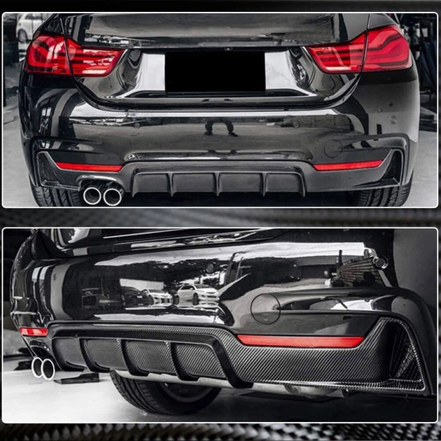 Диффузор заднего бампера V2 (для M-Sport, Карбон) для BMW 4 серия F32/F33/F36 2012-2020 гг - Фото 2 Диффузор заднего бампера V2 (для M-Sport, Карбон) для BMW 4 серия F32/F33/F36 2012-2020 гг - изображение 2