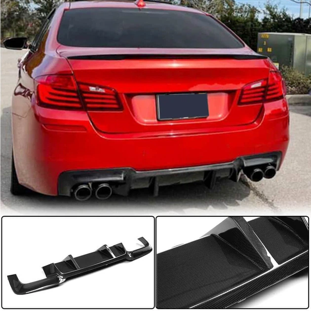 Дифузор заднього бампера V1 (для F10 M5, Карбон) для BMW 5 серія F10/F11 2010-2016 рр - Фото 1 Дифузор заднього бампера V1 (для F10 M5, Карбон) для BMW 5 серія F10/F11 2010-2016 рр - зображення 1